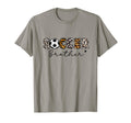 Soccer Brother Leopard Brother Soccer T-Shirt - Graphic Print Men Women - T-Shirt, Sweatshirt, Hoodie