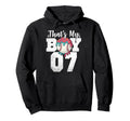 Thats My Baseball 7 Number Mom Hoodie - Casual Everyday Wear for Adults - T-Shirt, Sweatshirt, Hoodie