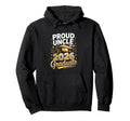 Proud Uncle 2026 Graduate Graduation Cap Hoodie - Fun Novelty Design Unisex - T-Shirt, Sweatshirt, Hoodie