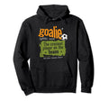 Goalie Craziest Player Team Soccer Sports Hoodie - Minimalist Print Unisex - T-Shirt, Sweatshirt, Hoodie