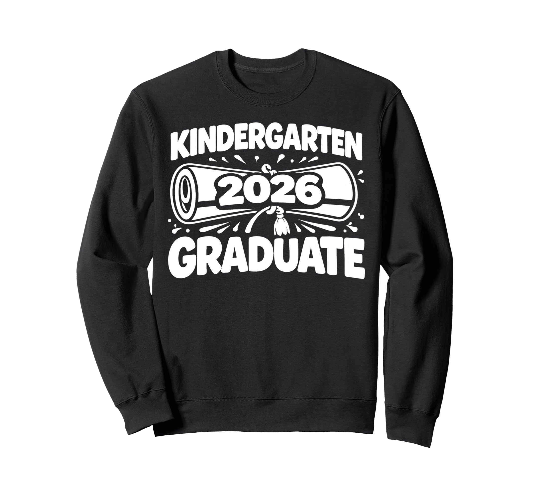 Kindergarten Graduation School Sweatshirt - Custom Art Print for Adults - T-Shirt, Sweatshirt, Hoodie