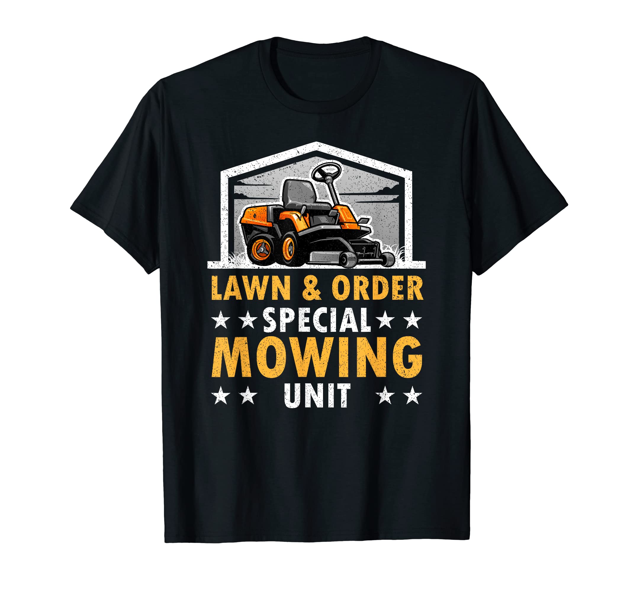 Lawn Order Special Mowing Unit Funny T-Shirt - Custom Art Print for Adults - T-Shirt, Sweatshirt, Hoodie