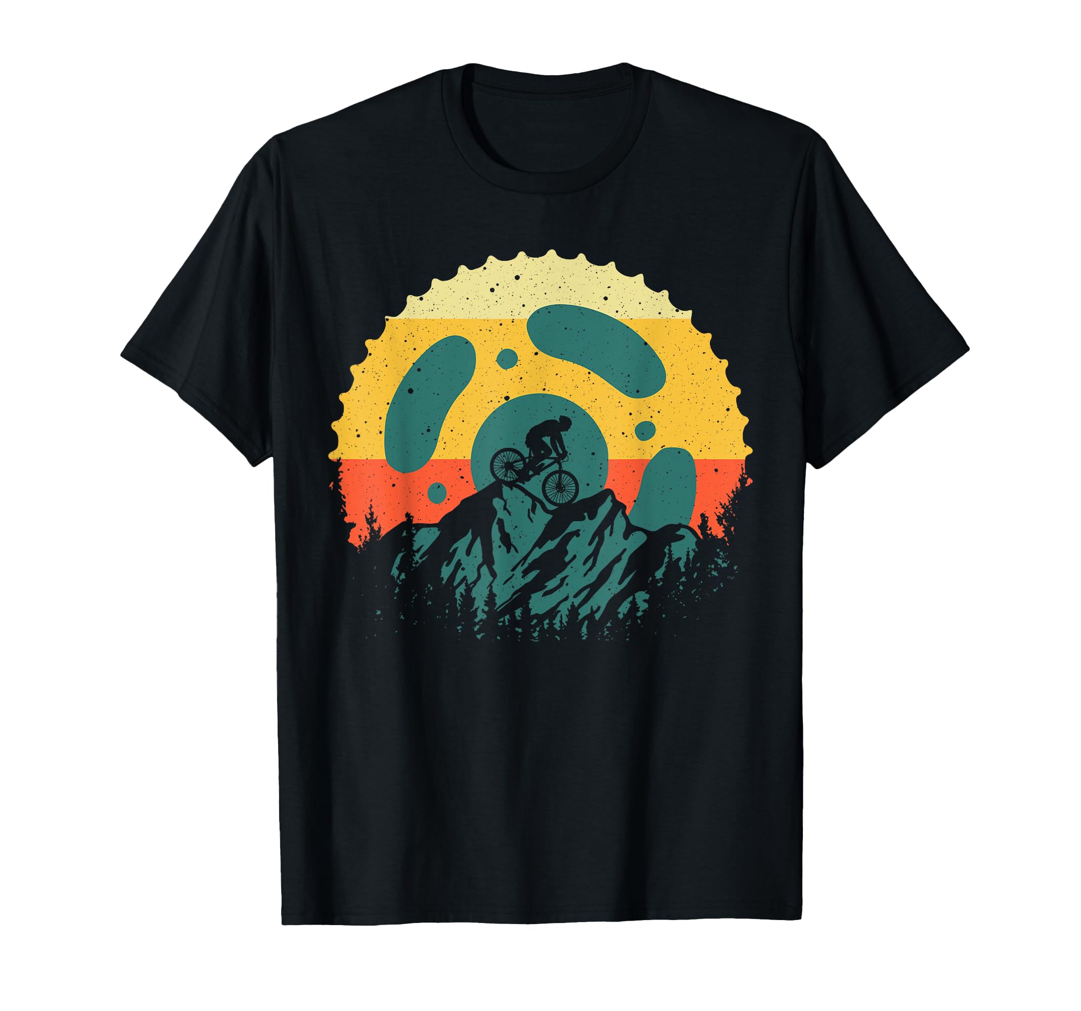 Funny Mountain Bike Art Cycling Gear T-Shirt - Streetwear Style for Adults - T-Shirt, Sweatshirt, Hoodie