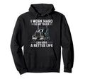 Funny Truck Driver Joke Trucker Dad Papa Hoodie - Streetwear Style Unisex - T-Shirt, Sweatshirt, Hoodie