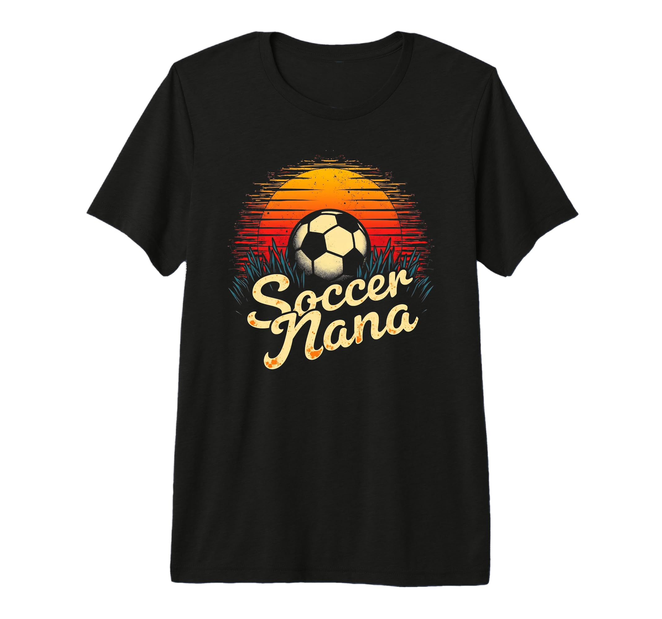 Proud Soccer Nana Funny Grandma Lover T-Shirt - Minimalist Print Unisex - T-Shirt, Sweatshirt, Hoodie