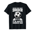 Behind Every Great Soccer Player Is T-Shirt - Minimalist Print Men Women - T-Shirt, Sweatshirt, Hoodie