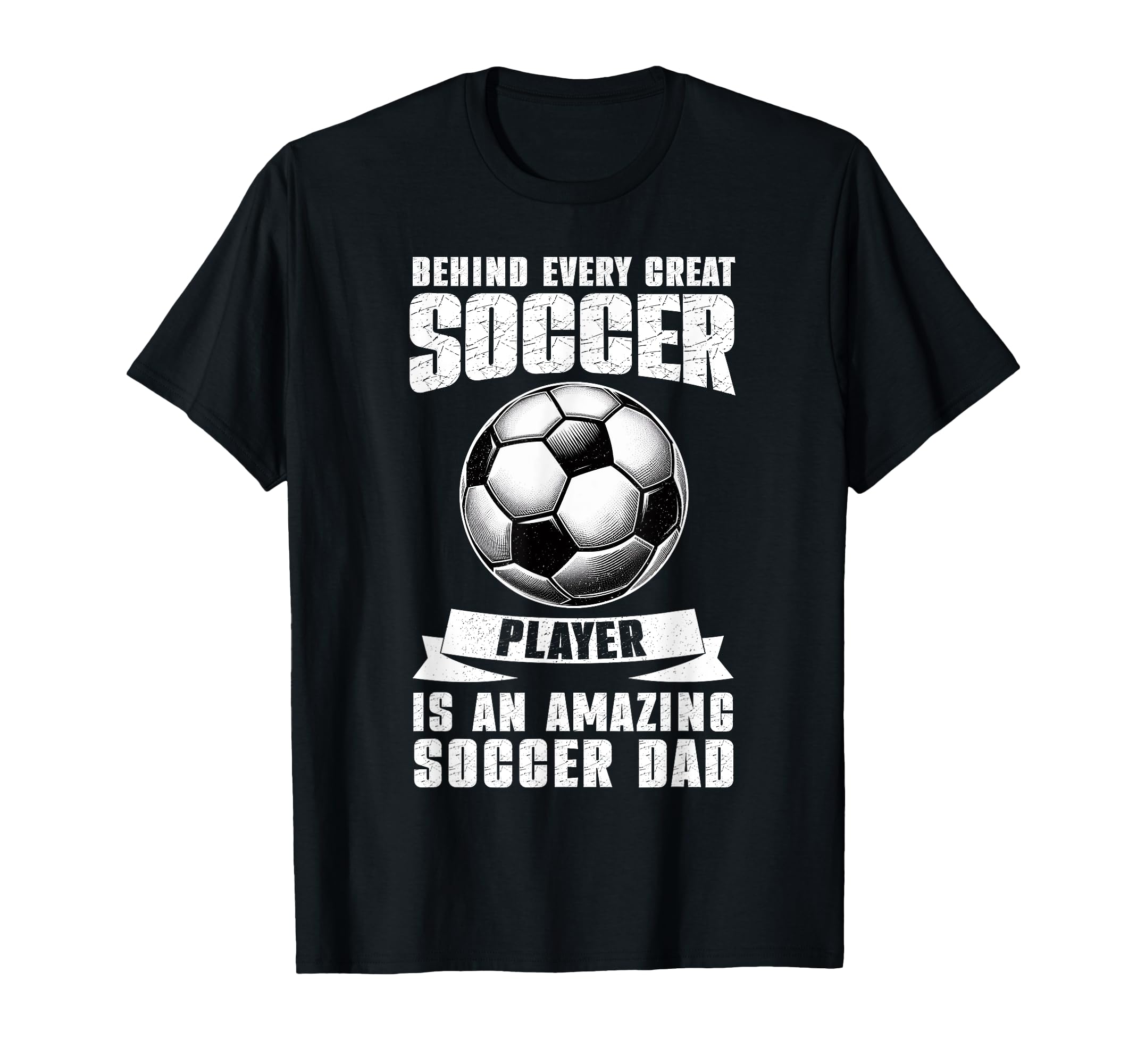 Behind Every Great Soccer Player Is T-Shirt - Minimalist Print Men Women - T-Shirt, Sweatshirt, Hoodie