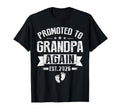 Promoted To Grandpa Again Est 2026 T-Shirt - Fun Novelty Design Unisex - T-Shirt, Sweatshirt, Hoodie