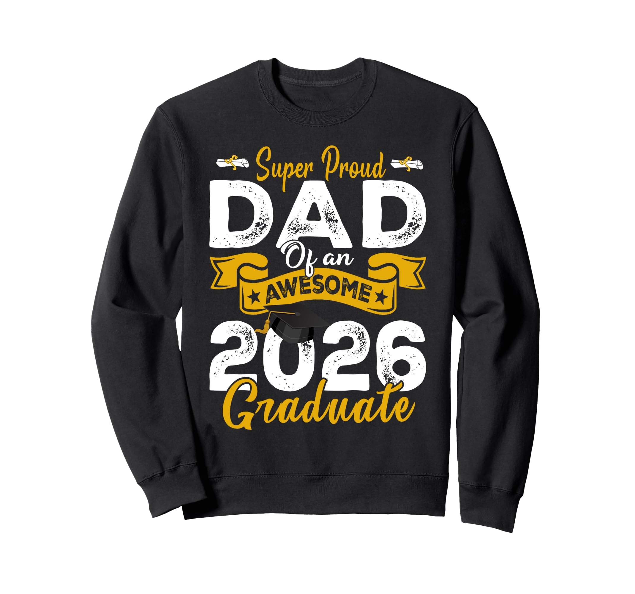 Super Proud Dad Awesome 2026 Sweatshirt - Minimalist Print for Adults - T-Shirt, Sweatshirt, Hoodie