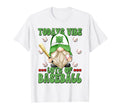 Green Baseball Dad Gnome Just Who Loves T-Shirt - Minimalist Print Unisex - T-Shirt, Sweatshirt, Hoodie