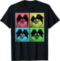 Japanese Chin Pop Art Funny Dog Lover Photo Booth Men - Adult & Kids T-Shirts, Sweatshirts & Hoodies apparel design preview 1