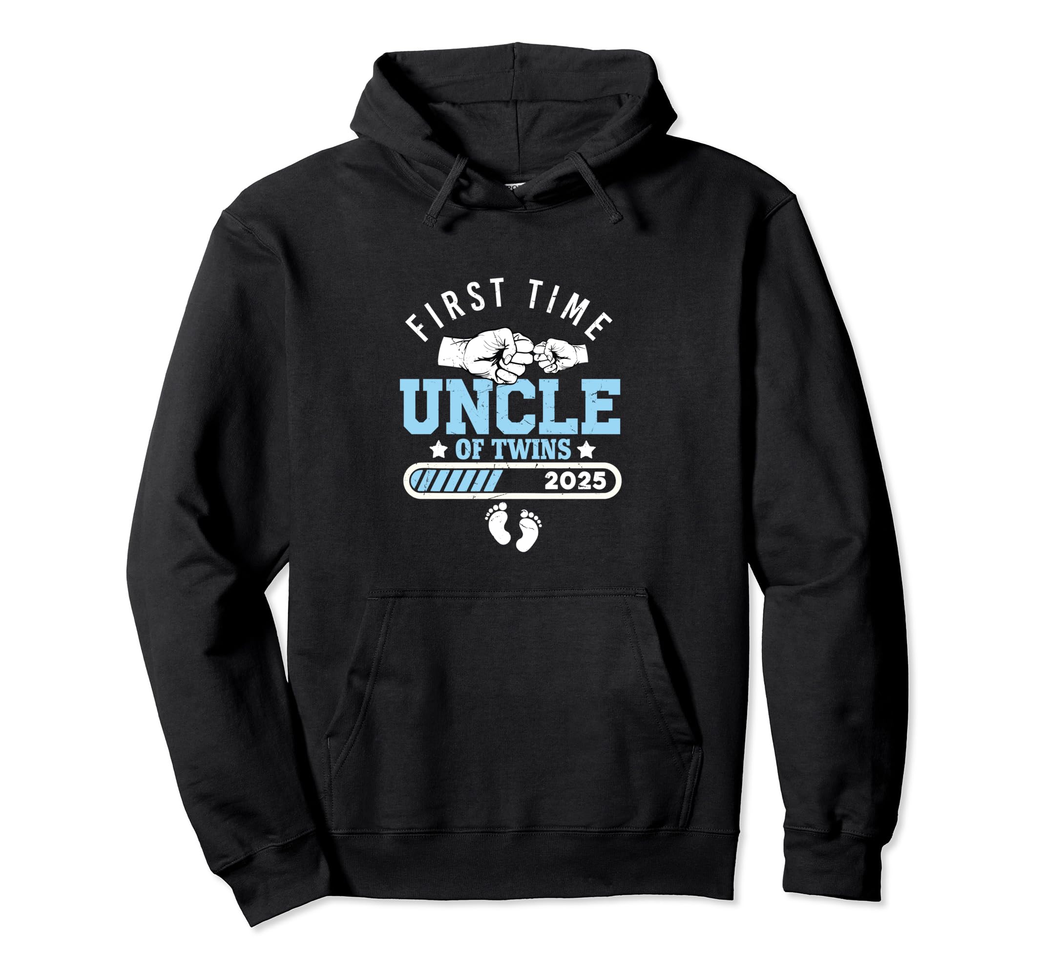 First Time Uncle Twins 2025 Hoodie - Casual Everyday Wear for Adults - T-Shirt, Sweatshirt, Hoodie