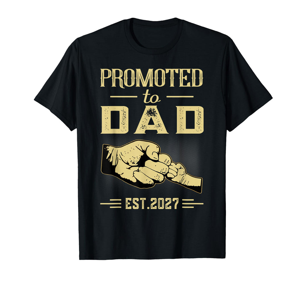 Promoted To Dad To Be 2027 New Father T-Shirt - Graphic Print Men Women - T-Shirt, Sweatshirt, Hoodie