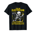 Im Electrician If I Dance Without Music T-Shirt - Graphic Print Unisex - T-Shirt, Sweatshirt, Hoodie