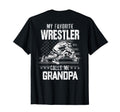 Wrestling My Favorite Wrestler Calls Me T-Shirt - Minimalist Print Unisex - T-Shirt, Sweatshirt, Hoodie