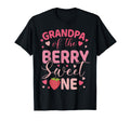 Grandpa Berry Sweet One Strawberry First T-Shirt - Graphic Print Men Women - T-Shirt, Sweatshirt, Hoodie