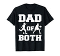 Dad Both Funny Football Basketball T-Shirt - Fun Novelty Design for Adults - T-Shirt, Sweatshirt, Hoodie