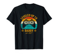 Mens Leveled Up To Daddy 2021 Promoted T-Shirt - Fun Novelty Design Unisex - T-Shirt, Sweatshirt, Hoodie
