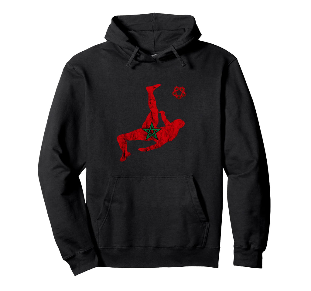Morocco Moroccan Pride Ball Moroccan Hoodie - Aesthetic Graphic Men Women - T-Shirt, Sweatshirt, Hoodie