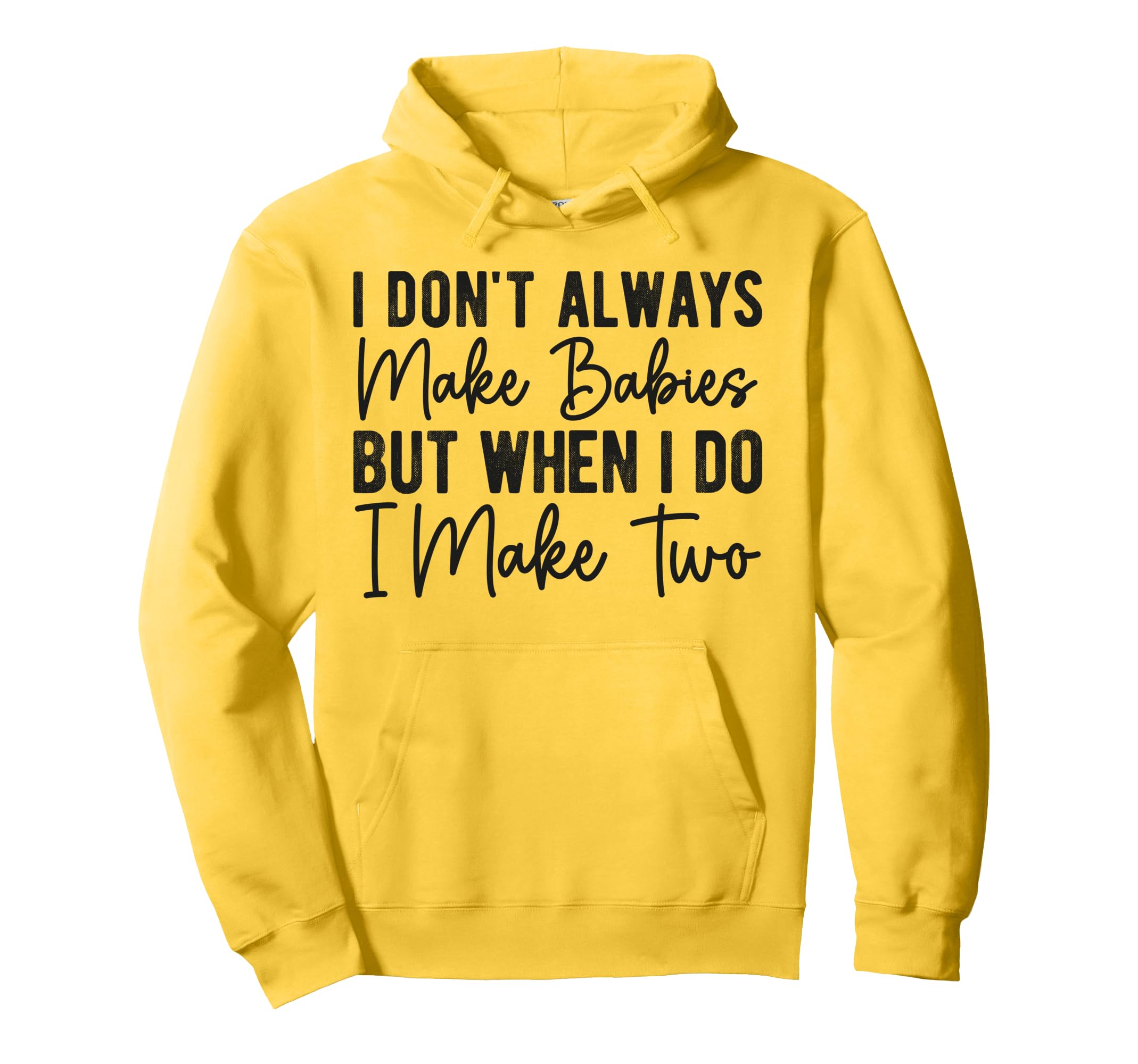 Funny Twin Dad To Be Father Twins Hoodie - Fun Novelty Design Unisex - T-Shirt, Sweatshirt, Hoodie