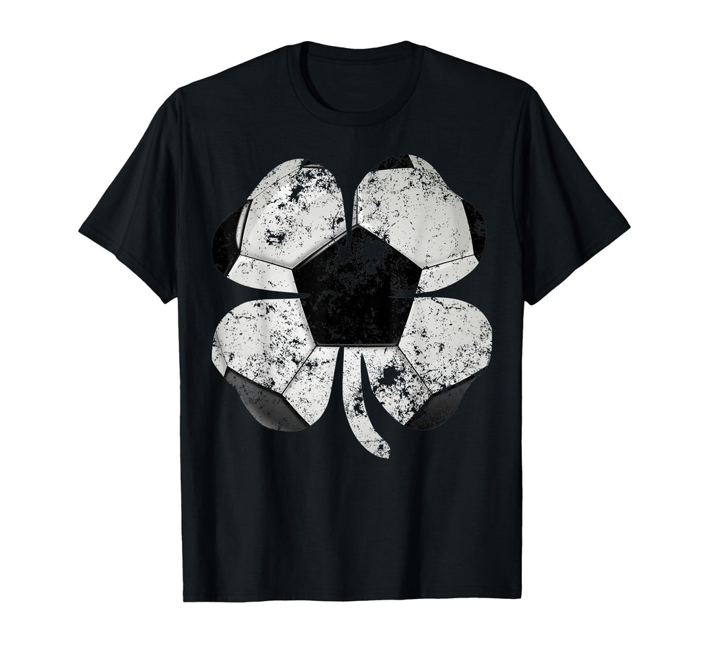 Funny Soccer Saint Patricks Day Ball T-Shirt - Aesthetic Graphic Men Women - T-Shirt, Sweatshirt, Hoodie