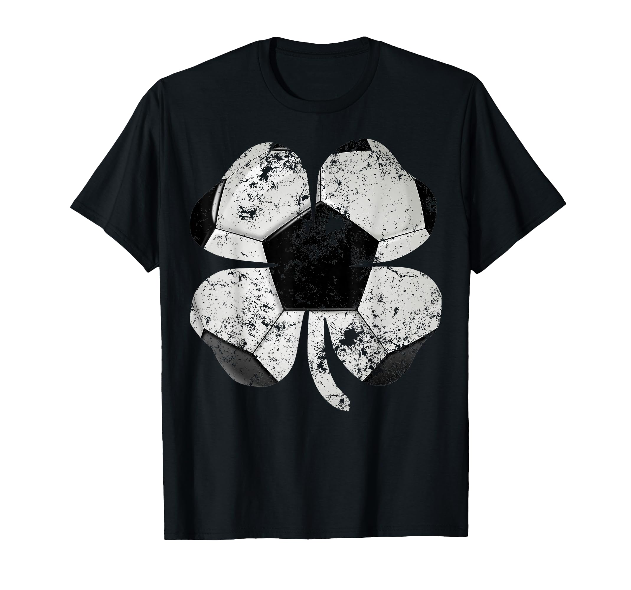 Funny Soccer Saint Patricks Day Ball T-Shirt - Aesthetic Graphic Men Women - T-Shirt, Sweatshirt, Hoodie