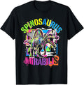 Spinosaurus Mirabilis Punk Rock Pop Art Dinosaur - Adult & Kids T-Shirts, Sweatshirts & Hoodies apparel design preview 1