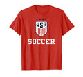 United States Soccer Icon Red Uswnt T-Shirt - Casual Everyday Wear Unisex - T-Shirt, Sweatshirt, Hoodie
