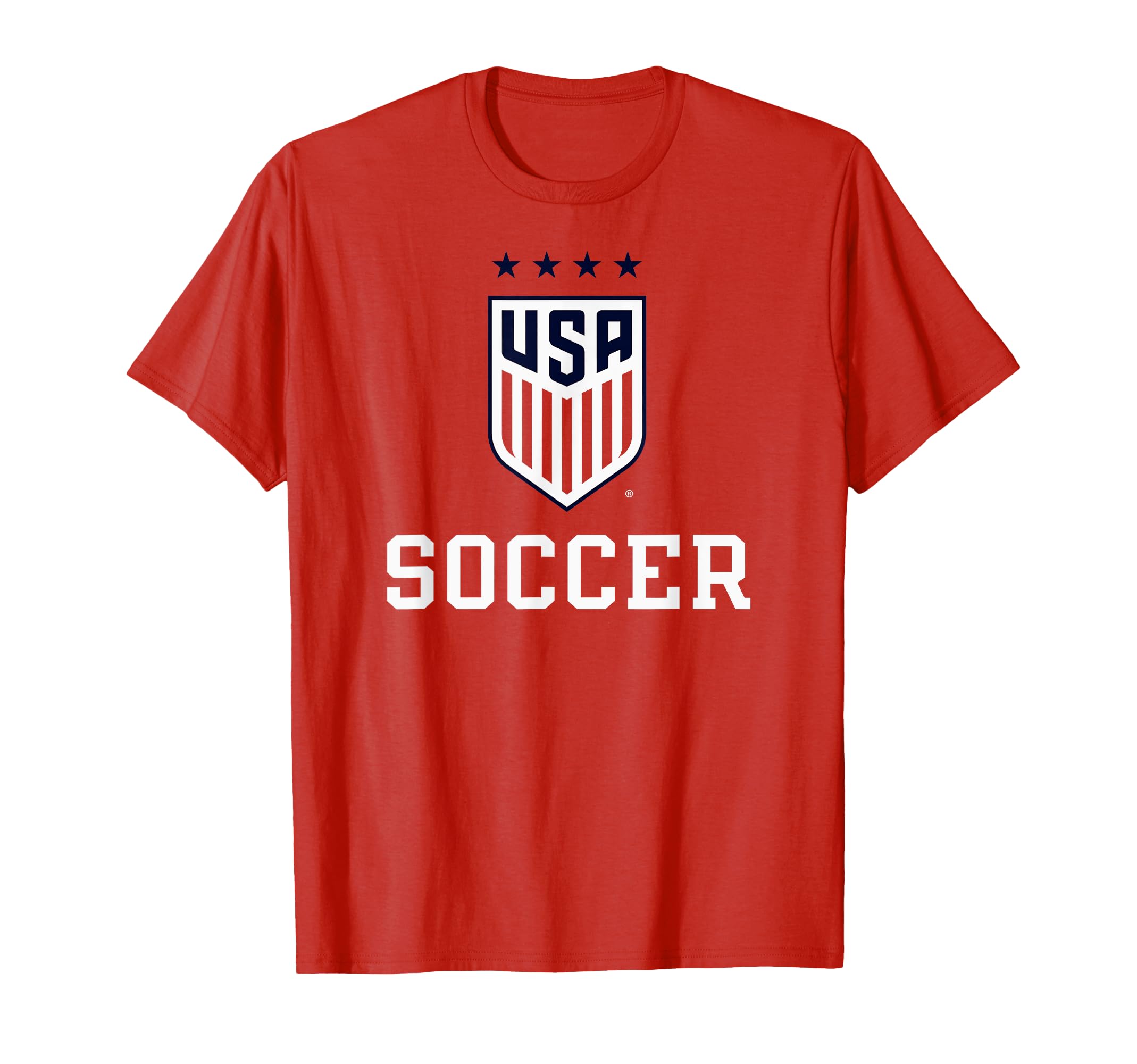 United States Soccer Icon Red Uswnt T-Shirt - Casual Everyday Wear Unisex - T-Shirt, Sweatshirt, Hoodie