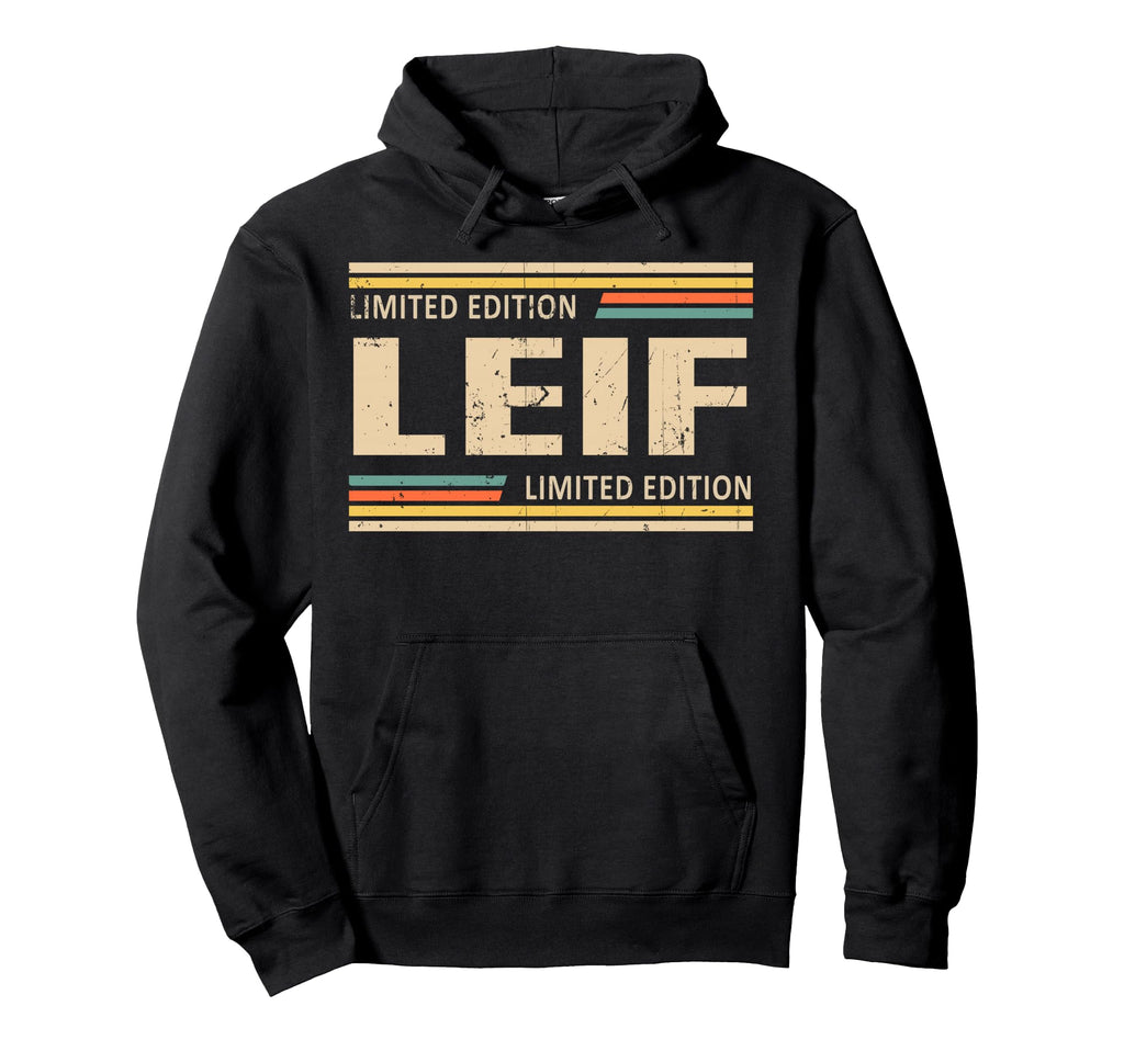 Leif Leif Name Personalized Hoodie - Custom Art Print for Adults - T-Shirt, Sweatshirt, Hoodie