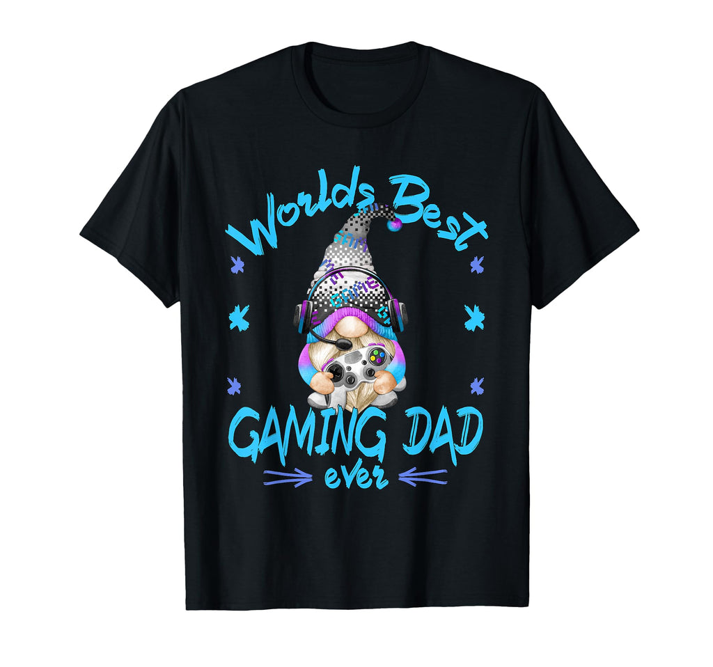 Funny Gaming Gnome Grandpa Worlds Best T-Shirt - Novelty Apparel Men Women - T-Shirt, Sweatshirt, Hoodie