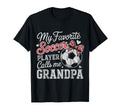My Favorite Soccer Player Calls Me T-Shirt - Minimalist Print Men Women - T-Shirt, Sweatshirt, Hoodie
