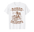 Rodeo Grandpa Western Cowboy Family T-Shirt - Aesthetic Graphic for Adults - T-Shirt, Sweatshirt, Hoodie