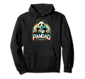 Papa Panda Bear Dad Pandad Panda Bears Hoodie - Trendy Graphic Unisex - T-Shirt, Sweatshirt, Hoodie