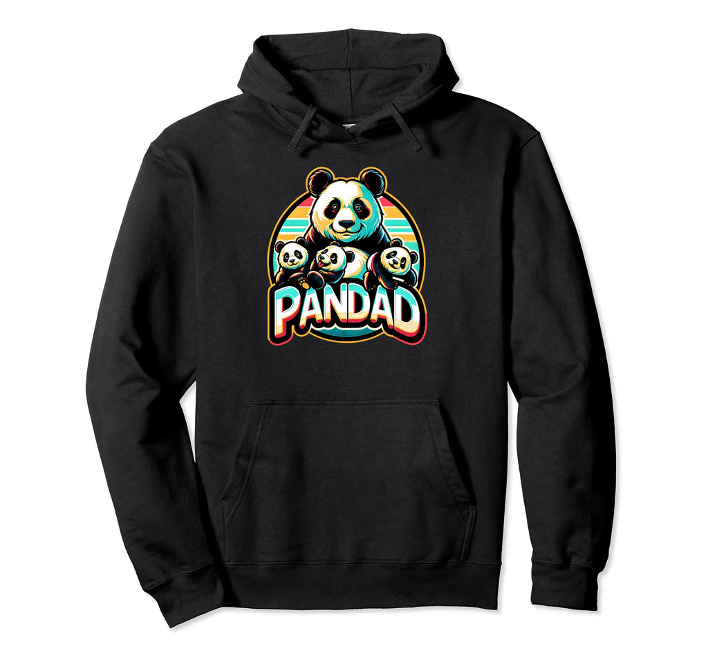 Panda Bear Papa Pandad Panda Bears Hoodie - Fun Novelty Design for Adults - T-Shirt, Sweatshirt, Hoodie