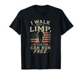 Wounded Veteran Patriotic Funny And Dad T-Shirt - Graphic Print Men Women - T-Shirt, Sweatshirt, Hoodie