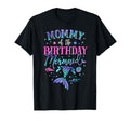 Mommy Birthday Mermaid Party Matching T-Shirt - Minimalist Print Unisex - T-Shirt, Sweatshirt, Hoodie