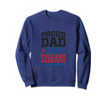 Proud Dad 2026 College Graduate Sweatshirt - Graphic Print Unisex - T-Shirt, Sweatshirt, Hoodie