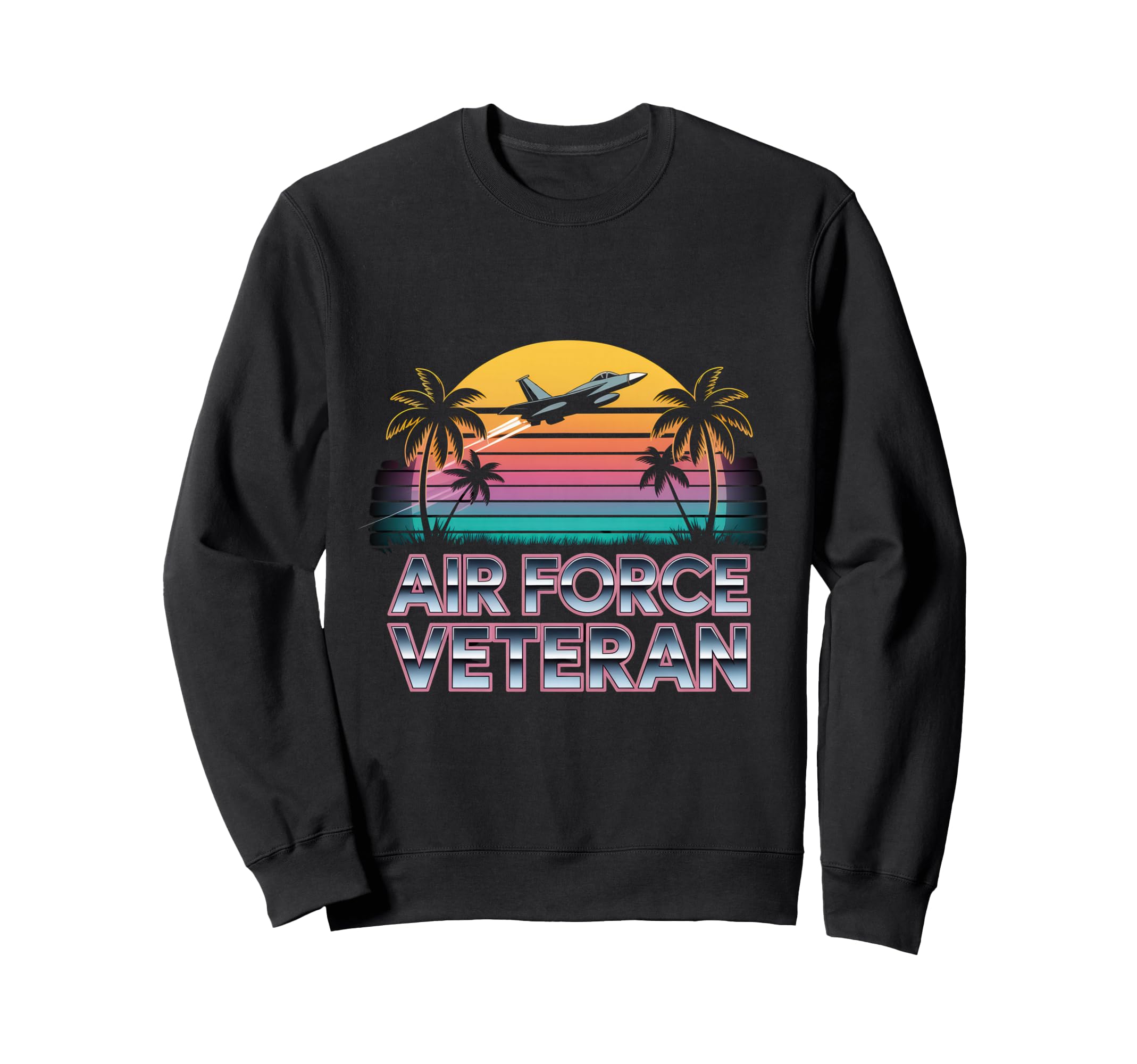 Air Force Veteran Us American Sweatshirt - Fun Novelty Design for Adults - T-Shirt, Sweatshirt, Hoodie
