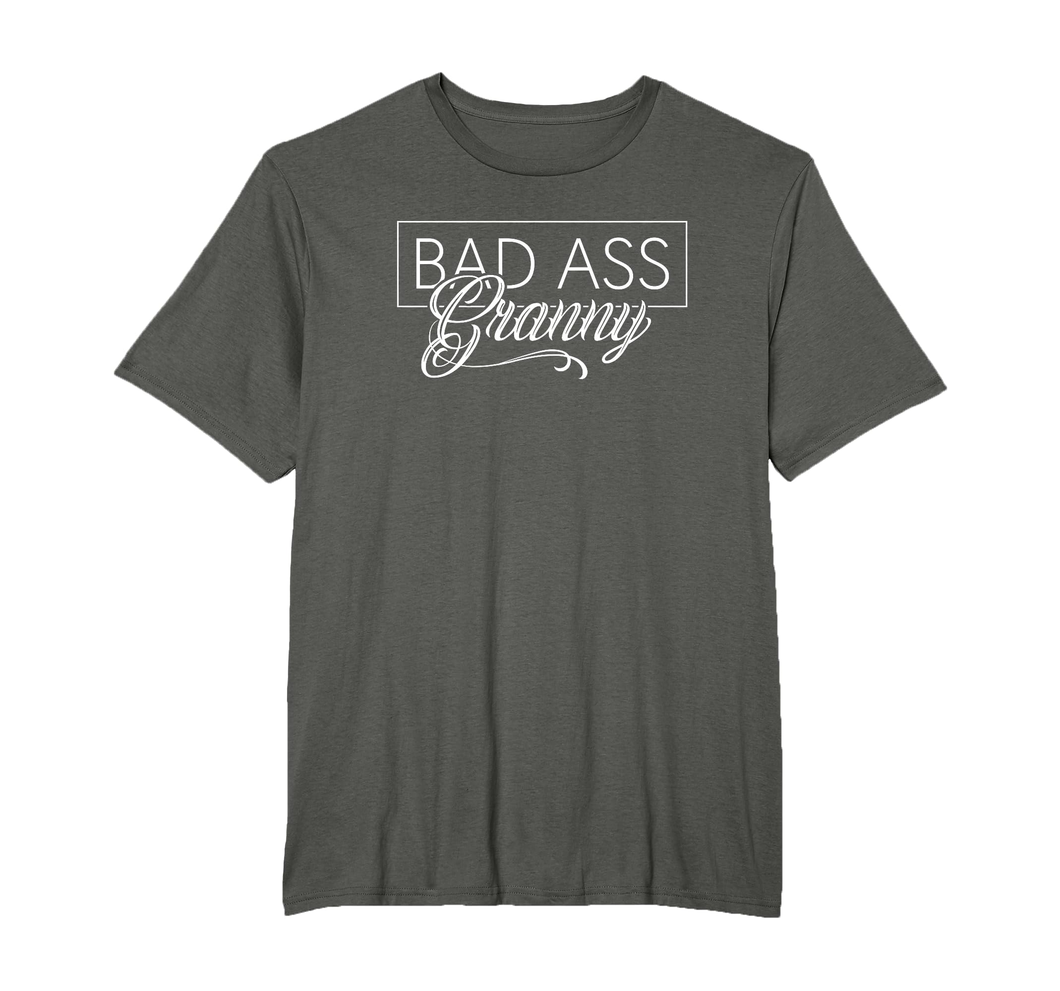 Badass Granny Grandma T-Shirt - Minimalist Print Unisex - T-Shirt, Sweatshirt, Hoodie