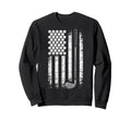 Us Flag Golf Golfer Golfing Dad Sweatshirt - Unique Graphic Men Women - T-Shirt, Sweatshirt, Hoodie