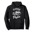 Papa Grandpa Car Lover Funny Driver Dad Hoodie - Custom Art Print Unisex - T-Shirt, Sweatshirt, Hoodie