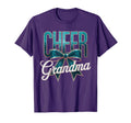 Cheer Grandma Bow Sport Cheerleader T-Shirt - Minimalist Print Unisex - T-Shirt, Sweatshirt, Hoodie