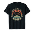 Mens Leveled Up To Dad 2022 Video Gamer T-Shirt - Graphic Print for Adults - T-Shirt, Sweatshirt, Hoodie