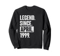 27 Years Old Legend Since April 1999 Sweatshirt - Graphic Print Men Women - T-Shirt, Sweatshirt, Hoodie