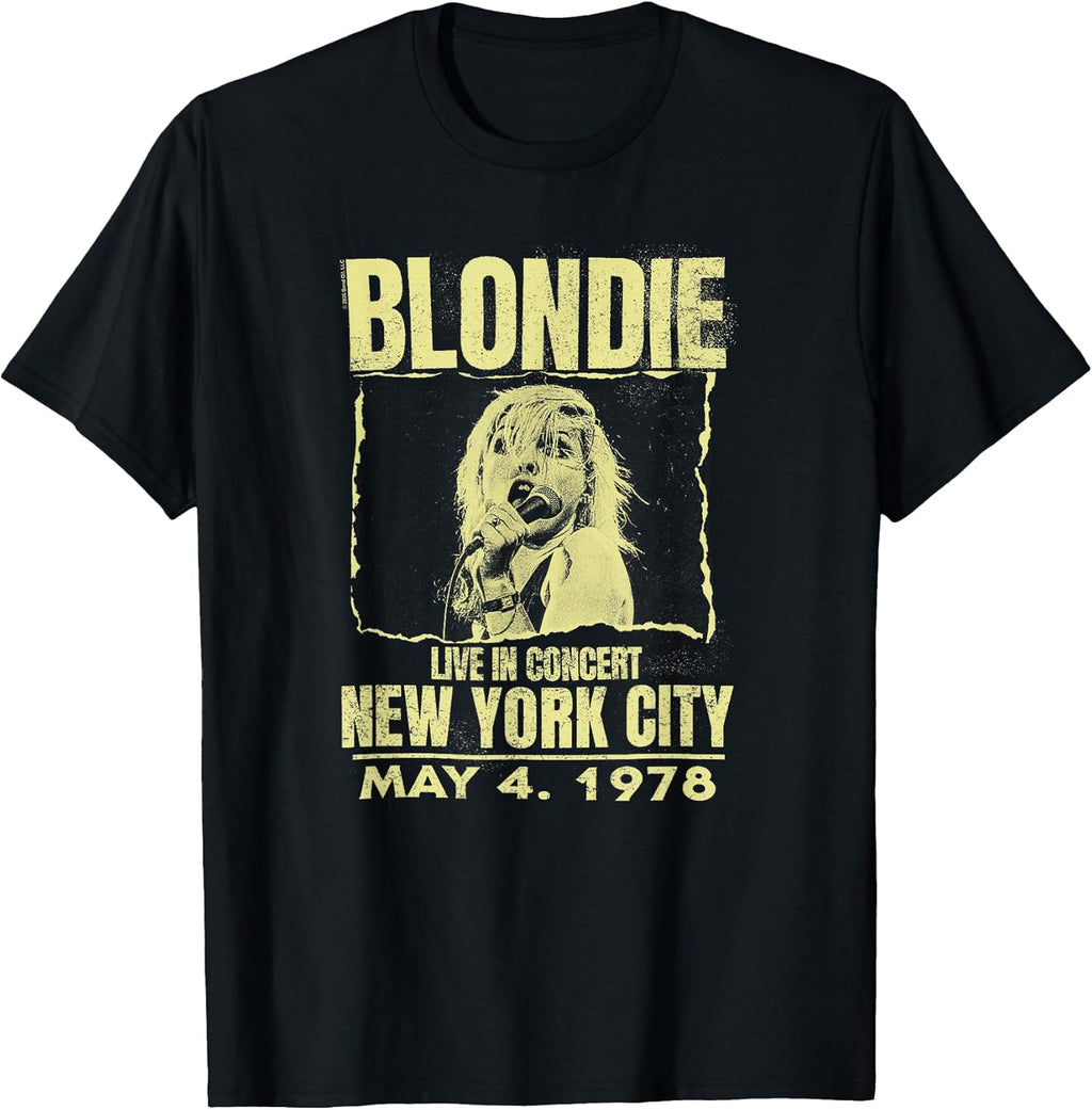 Live Concert Poster New York 1978 Vintage Band - Adult & Kids T-Shirts, Sweatshirts & Hoodies apparel design preview 1