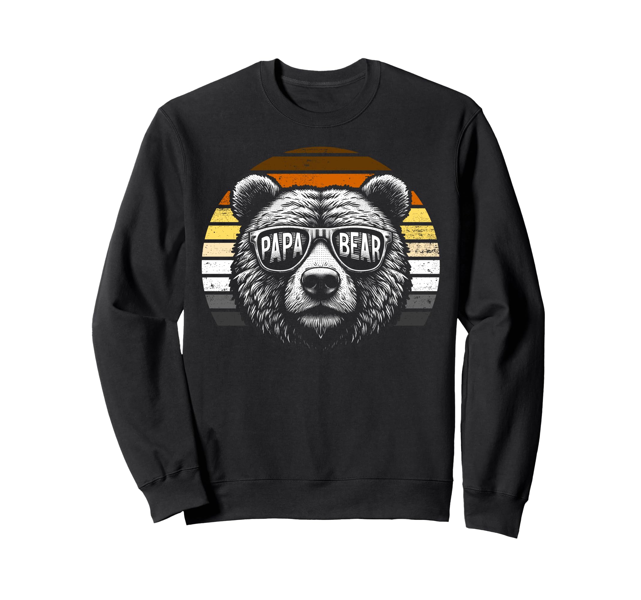 Papa Bear Gay Pride Sunglasses Sweatshirt - Casual Everyday Wear Unisex - T-Shirt, Sweatshirt, Hoodie