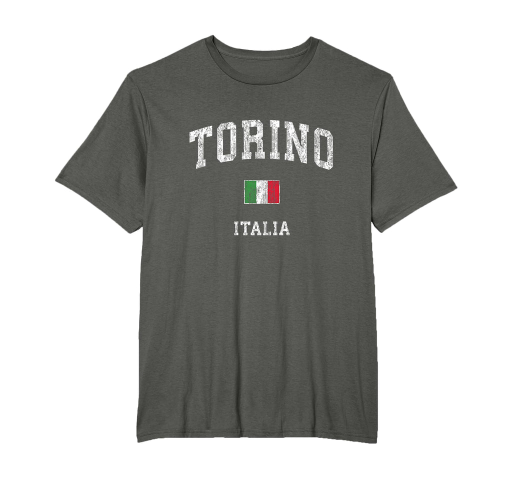 Turin Italy Torino Italia Athletic Sports T-Shirt - Novelty Apparel Unisex - T-Shirt, Sweatshirt, Hoodie