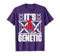 Soccer Football Player Its Genetic T-Shirt - Custom Art Print Men Women - T-Shirt, Sweatshirt, Hoodie