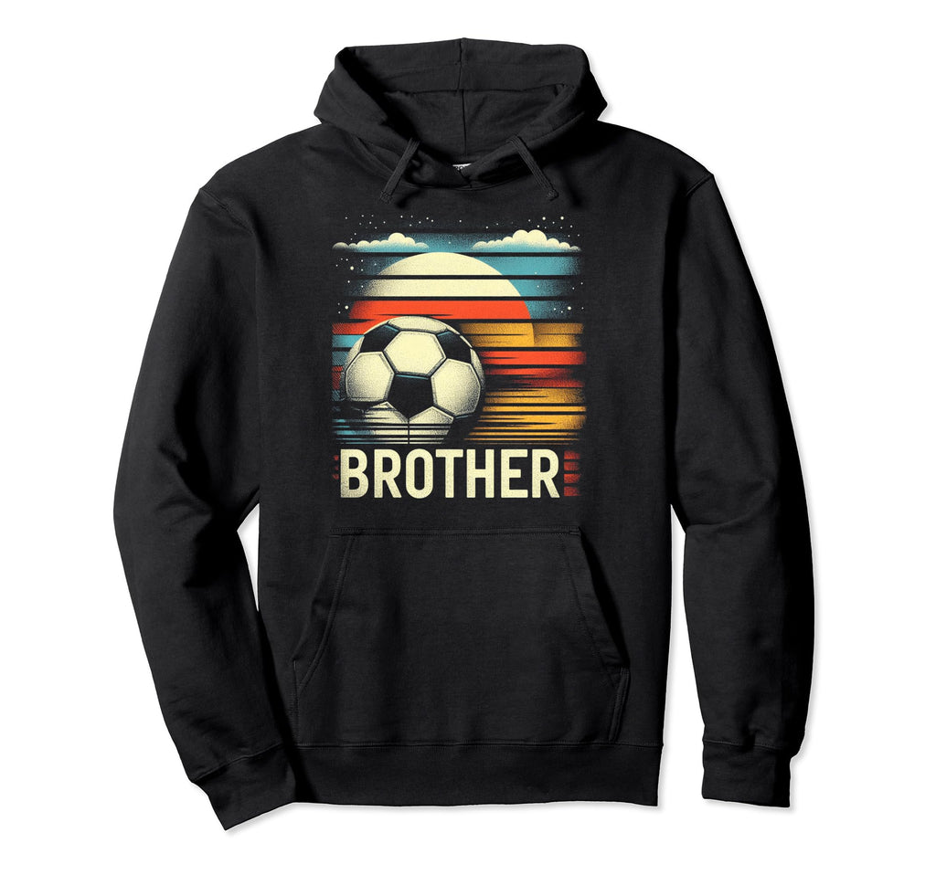 Soccer Brother Family Matching Team Hoodie - Aesthetic Graphic for Adults - T-Shirt, Sweatshirt, Hoodie